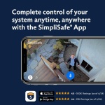 SimpliSafe 11 Piece Wireless Home Security System Gen 3 with Wireless Indoor HD - Image 11