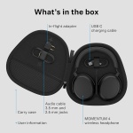 Sennheiser Momentum 4 Wireless Headphones, ANC, 60 Hr Battery, Black - Image 9