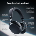Sennheiser Momentum 4 Wireless Headphones, ANC, 60 Hr Battery, Black - Image 10