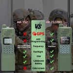 BAOFENG Radio AR-152 PRO Ham Radio Handheld 10W Rechargeable Walkie Talkies Long - Image 2