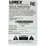Lorex Connect (New App) | V-Series | 8Ch 4K NVR System | 5 Dome PoE Cameras - Image 12