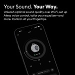Devialet Mania - Portable Smart Speaker with Cocoon Case - White Mist - Image 7