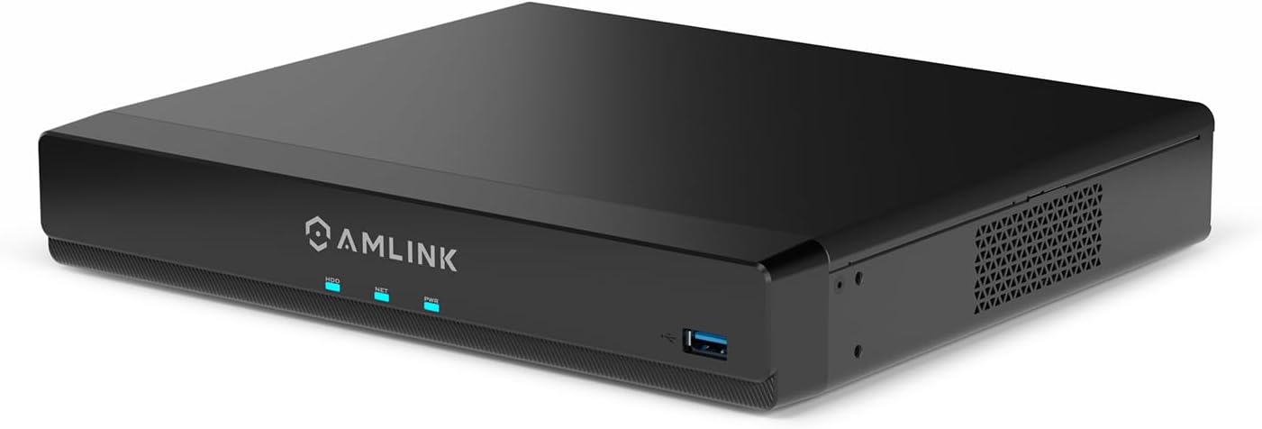 41CPXRPp2zL._AC_SL1500_.jpg AMLINK 12MP 8CH AI NVR (8-Port PoE), Smart NVR, Human Detection & Vehicle - Image 1