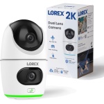 Lorex Classic App | 2K Dual Lens Indoor Pan-Tilt Wi-Fi Security Camera