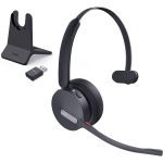 Yealink WH64 Mono Hybrid Wireless Headset with Mic DECT Dongle & Bluetooth
