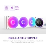 NZXT Kraken Elite 360 RGB - 360mm AIO CPU Cooler, LCD - White - Image 6