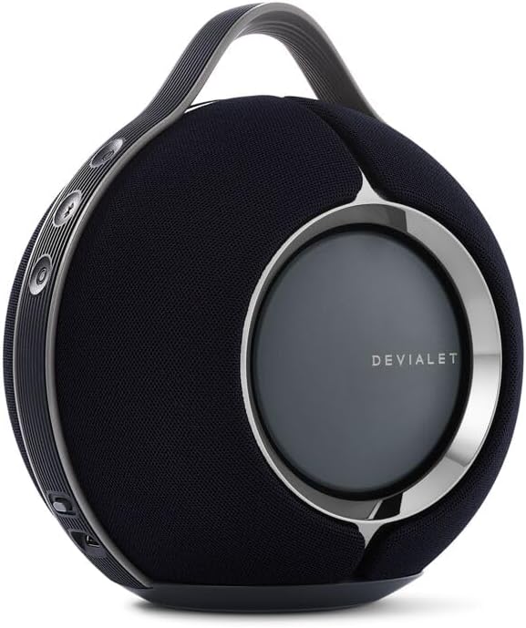 51FzJ9SvqPL._AC_SL1000_.jpg Devialet Mania - High Fidelity Portable Smart Speaker - Deep Black - Image 1