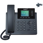 Yealink SIP-T34W WiFi IP Phone - Power Adapter Included - 4 VoIP Accounts.