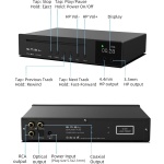 SMSL PL150 CD Player High Power CS43198 D/A chip, Standard/MQA-CD/HDCD CDs, with - Image 6