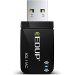 EDUP® 1300Mbps USB 3.0 Wireless WiFi Adapter for PC, USB Wi-Fi Dongle
