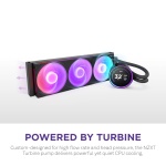 NZXT Kraken Elite 360 RGB - 360mm AIO CPU Cooler, LCD - Black - Image 2