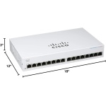 Cisco Business CBS110-16T Unmanaged Switch | 16 Port GE | Limited Lifetime - Image 2