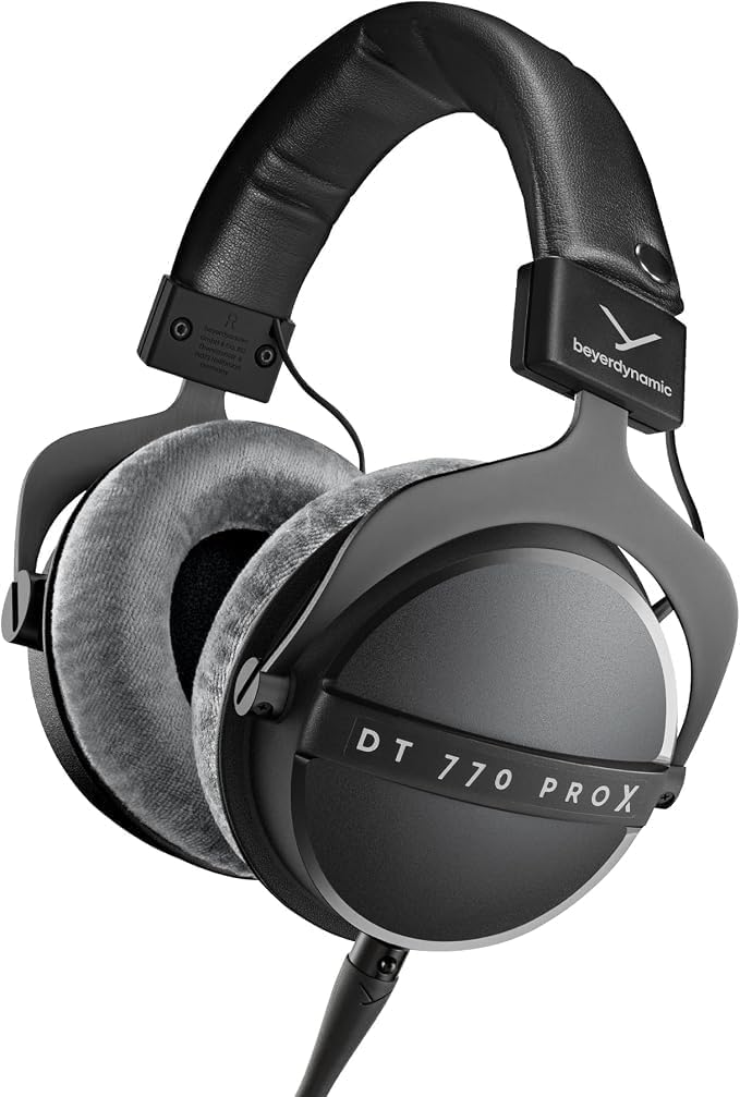 51gXhhB3R2L._AC_SL1007_.jpg beyerdynamic DT 770 Pro X (48 Ohm), Closed-Back Studio Headphones, Black - Image 1