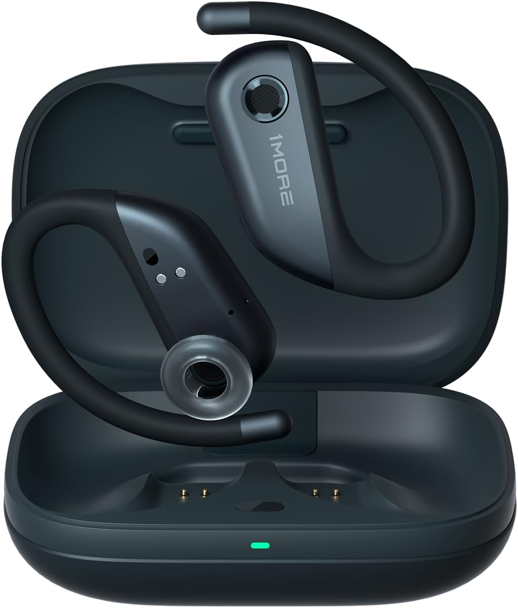 51hQKRwmroL._AC_SL1500_.jpg 1MORE S50 Fit Open Earbuds, Open-Ear Wireless Bluetooth Headphones Bluetooth 5.3 - Image 1