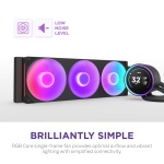 NZXT Kraken Elite 360 RGB - 360mm AIO CPU Cooler, LCD - Black - Image 7