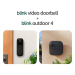 Blink Video Doorbell + Outdoor 4 – Wireless smart security cameras, head-to-toe