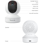 REOLINK Home Security Camera System, E1(2 Pack), Smart Human/Pet Detection - Image 9