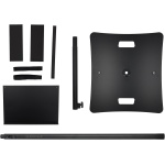 Rockville RLF2 Black 10 Foot Solid Base DJ Speaker/Lighting/Projector Stand - Image 8