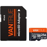 Vantrue 256GB microSDXC UHS-I U3 4K Memory Card with Adapter for Dash Cams - Image 2