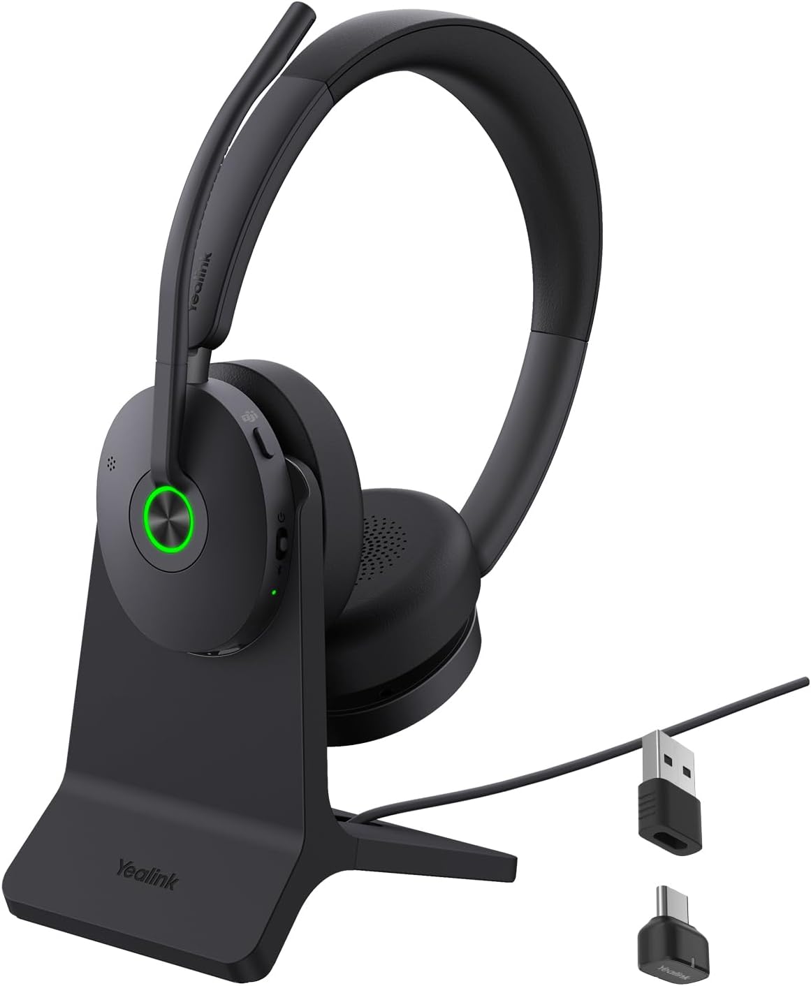 51yHQI4cNqL._AC_SL1500_.jpg Yealink BH74 AI ANC Wireless Headset with Mic for Work with Charging Dock - Image 1