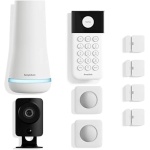 SimpliSafe 9 Piece Wireless Home Security System w/HD Camera - Optional 24/7