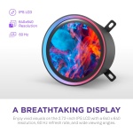 NZXT Kraken Elite 360 RGB - 360mm AIO CPU Cooler, LCD - Black - Image 3