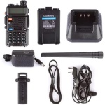 Baofeng UV-5R Ham Radio Handheld, Dual Band Two Way Radio (Black) - Image 9