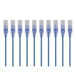 Monoprice Cat6A Ethernet Patch Cable - Snagless RJ45, 550Mhz, 10G, UTP, Pure