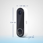 ADT Blu Video Doorbell Camera, 2K HDR, Wireless or Wired, Plan Required - Image 8
