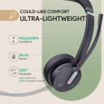 Yealink BH70 Dual Wireless Headset with Mic for Work, Bluetooth Headphone with - Image 7