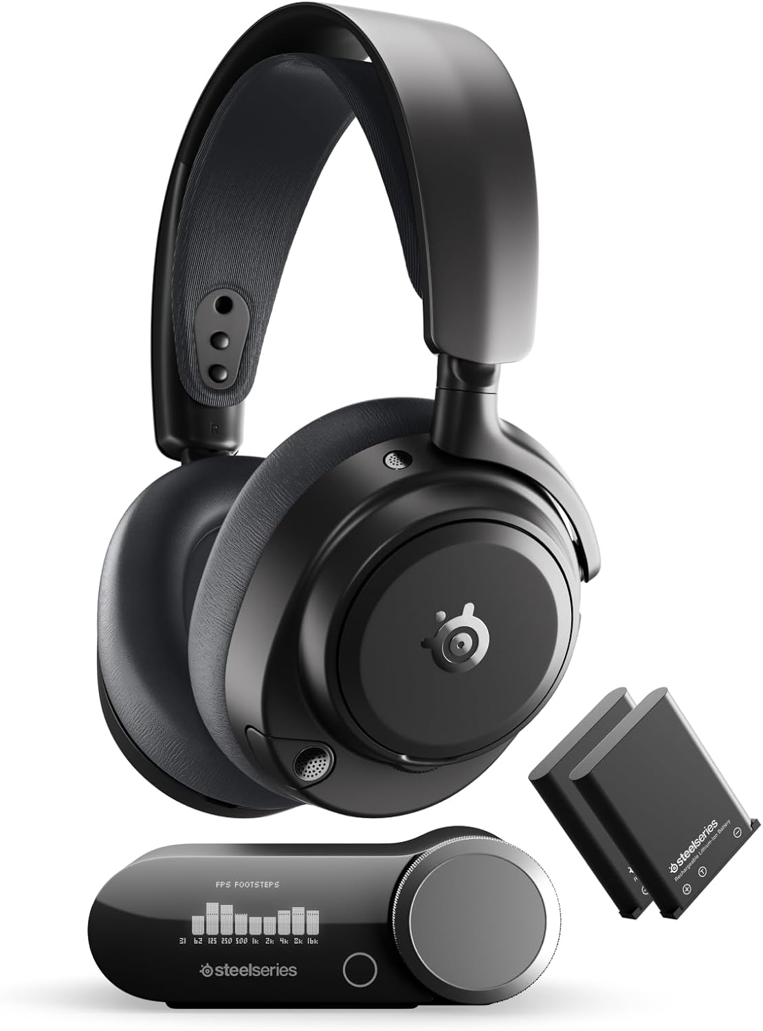 619FRbxGG3L._AC_SL1500_.jpg SteelSeries Arctis Nova Pro Omni - Hi-Res Wireless Gaming Headset, 96kHz/24bit, - Image 1