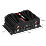 Taramps TS 400X4 Black 2 Ohms 400W RMS 4-Channel Car Audio Amplifier - Image 10