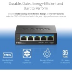 D-Link 5-Port 2.5G Unmanaged Ethernet Switch for Office, Media or Gaming - Image 5