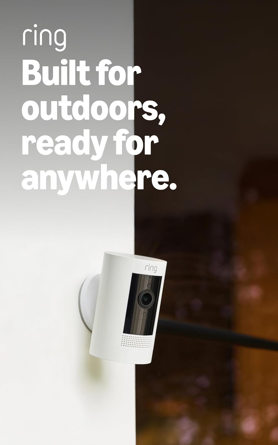 61Cd-BeF68L._SL1500_.jpg Ring Outdoor Cam (Stick Up Cam), Weather-resistant home or business HD security - Image 1