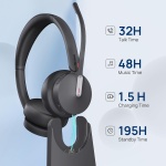 Yealink WH64 Mono Hybrid Wireless Headset with Mic DECT Dongle & Bluetooth - Image 4