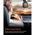 Vantrue E1 Lite 1080P Mini Dash Cam, 60fps HDR Night Vision Car Camera - Image 6