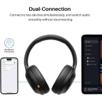TOZO HT3 Hybrid Noise Cancelling Wireless Headphones, 90H Over Ear Headset - Image 6