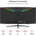 Sceptre 34-Inch Curved Ultrawide WQHD Monitor (3440 × 1440), R1500, up to - Image 7