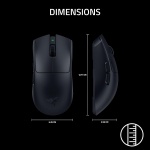 Razer Viper V4 Pro Wireless Esports Gaming Mouse, 49g,180Hr Battery, Black - Image 11