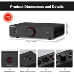 AIYIMA A20 TPA3255 Fully Balanced Stereo Amplifier with XLR,HPF - Image 3