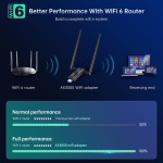 EDUP® USB 3.0 WiFi 6E Adapter for PC, AX3000M, Mt7921au, 802.11ax - Image 7