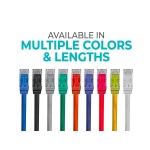 Monoprice Cat6 Ethernet Patch Cable - Snagless RJ45, 24AWG Stranded Pure Bare - Image 3