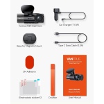 Vantrue N2X 2.7K Dash Cam Front and Inside, 5G WiFi Dual Dash Camera - Image 9