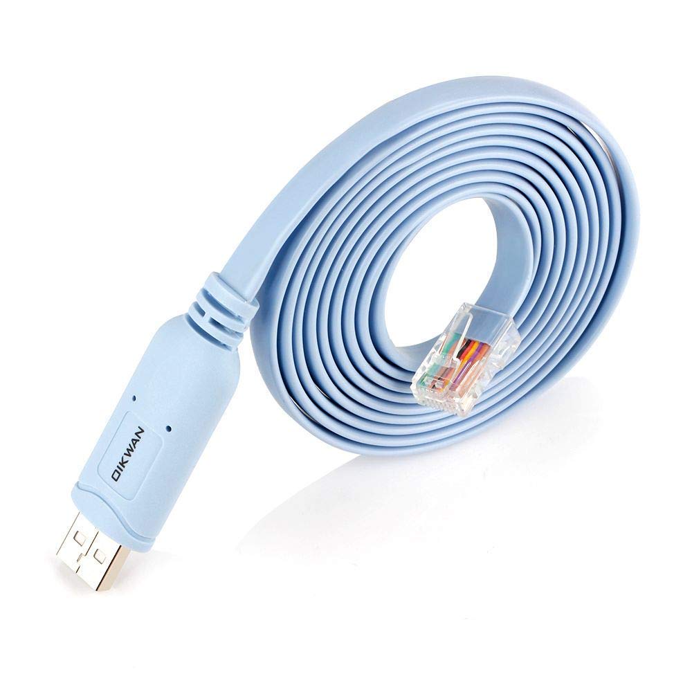 61LZ6srk-L._SL1000_.jpg USB Console Cable,USB to RJ45 Console Cable for Cisco Routers/AP Router/Switch - Image 1