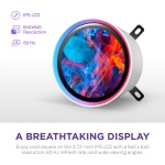 NZXT Kraken Elite 360 RGB - 360mm AIO CPU Cooler, LCD - White - Image 3