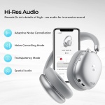 havit Space S1 Hybrid Adaptive Noise Cancelling Headphones, 100H Playtime, 45dB - Image 7