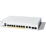 Cisco Catalyst 1200-8P-E-2G Smart Switch, 8 Port GE, PoE, Ext PS, 2x1GE Combo