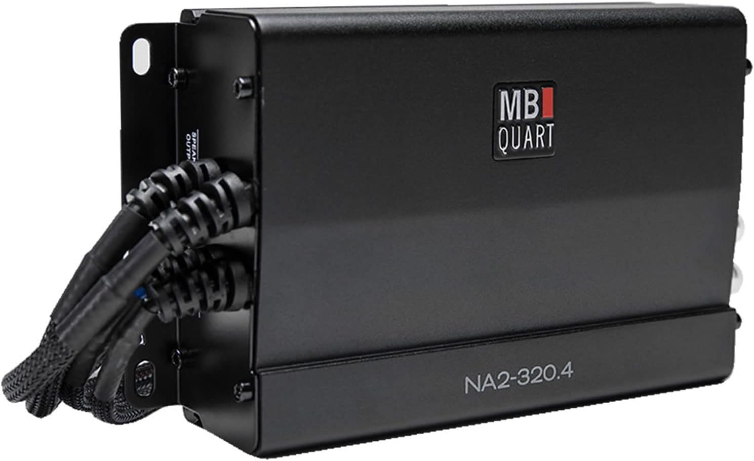 61OS46W47DL._AC_SL1500_.jpg MB Quart NA2-320.4 Compact Four Channel, 320 watt Powersports Amplifier, Black - Image 1