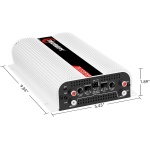 Taramps TS 1200 Watt Amp 4 Channel Amplifier Car Audio, Full Range Crossover - Image 6