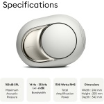 Devialet Phantom Ultimate 108 dB - Bluetooth Speaker - Light Pearl - Image 6